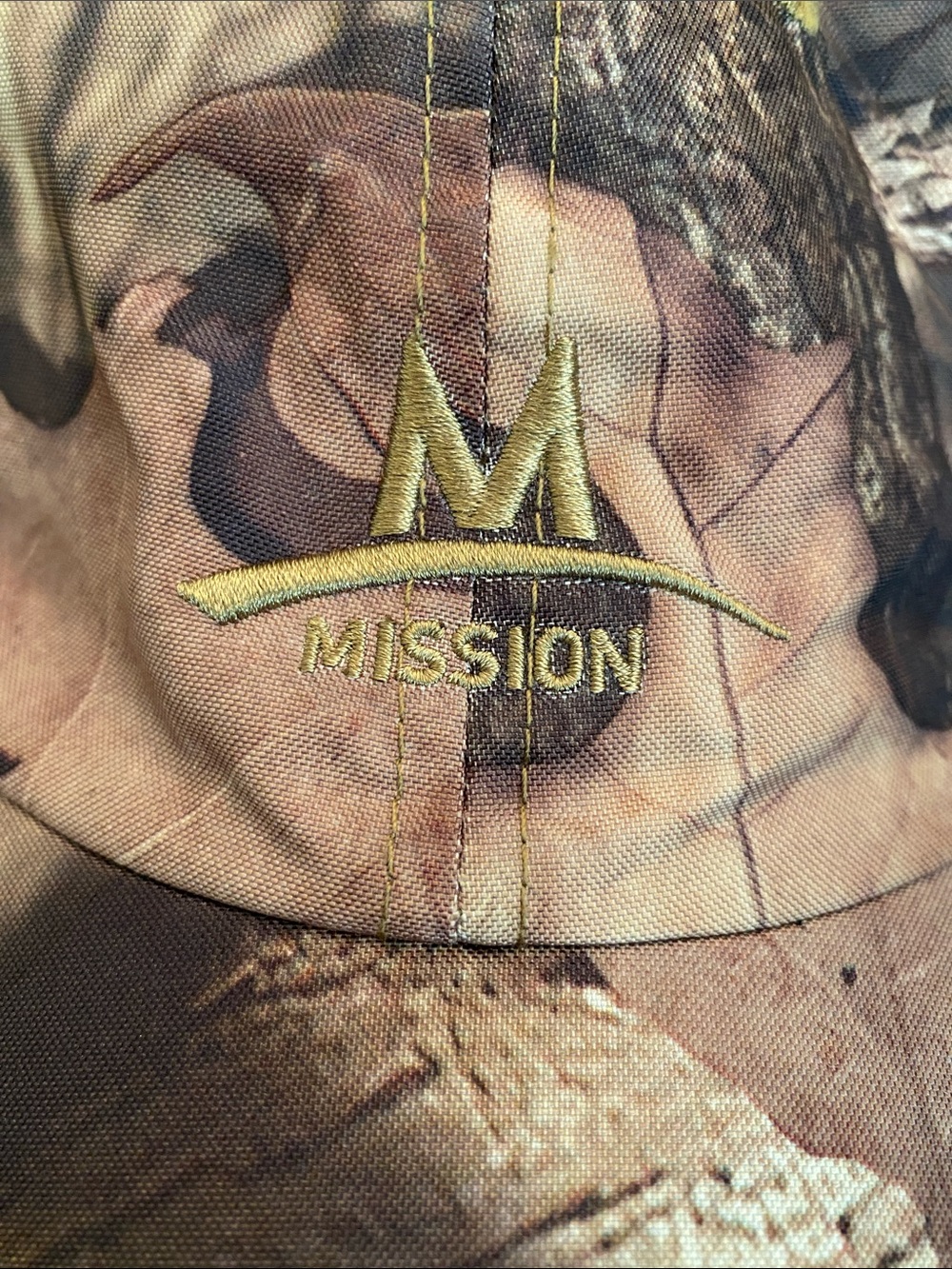 NWOT Mission Unisex Mossy Oak Polyester Cap - Picture 6 of 15